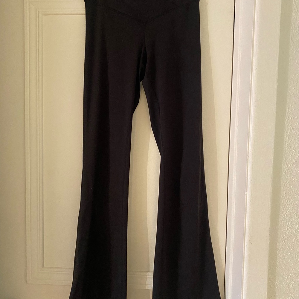 Garage Black Flare Pants